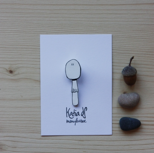 Broche champignon - Amanita verna