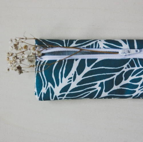 Plumier feuilles vertes