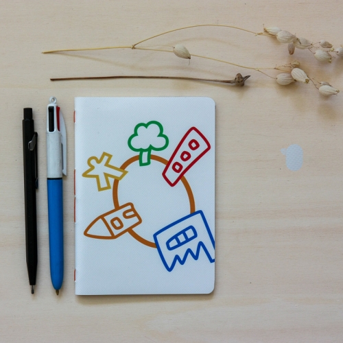 Cahier bâche A6 ligné - 37