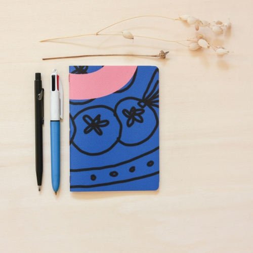 Cahier bâche A6 à pois - 17