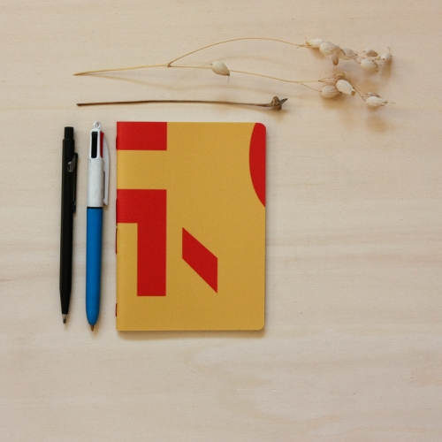 Cahier bâche A6 à pois - 19