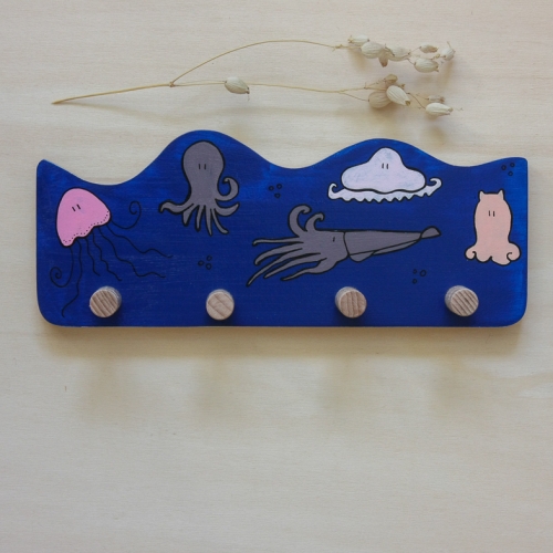 Patère animaux de la mer - 3