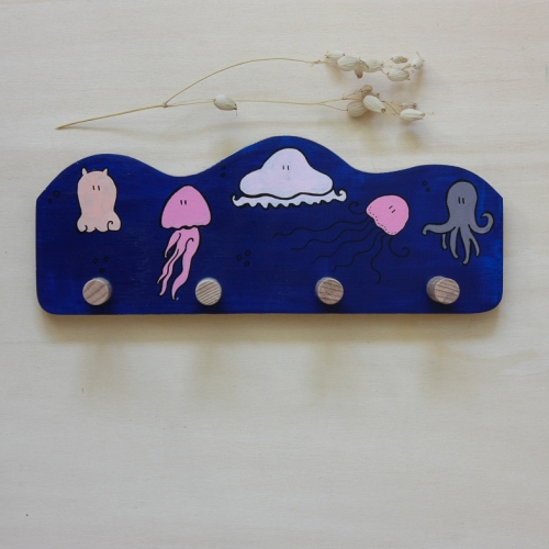 Patère animaux de la mer - 4